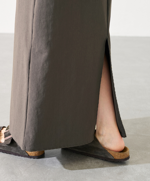 FRAMeWORK（フレームワーク）の「≪新色 / 追加≫トリコットタンクドレス（ワンピース・レディース・チャコールグレー/ブラック・38/36）」の9枚目の写真