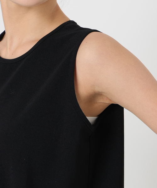 FRAMeWORK（フレームワーク）の「≪新色 / 追加≫トリコットタンクドレス（ワンピース・レディース・チャコールグレー/ブラック・38/36）」の17枚目の写真