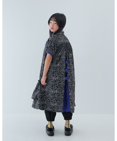unica(ユニカ)の「manyBearカラフルシャツワンピース(ワンピース・キッズ・ブラック/オフホワイト・XL/L)」の15枚目の写真