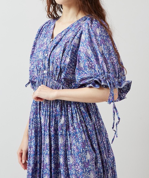 チャイハネ（チャイハネ）の「【チャイハネ】バサンタワンピース（ワンピース・レディース・ブラック/ネイビー/ホワイト・FREE）」の10枚目の写真