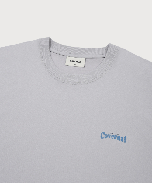 COVERNAT(カバーナット)の「クールコットンサーフィングモーショングラフィックTシャツライトパープル(Tシャツ/カットソー・レディース・その他・SMALL/MEDIUM/LARGE/X-LARGE/XX-LARGE/X-SMALL)」の6枚目の写真