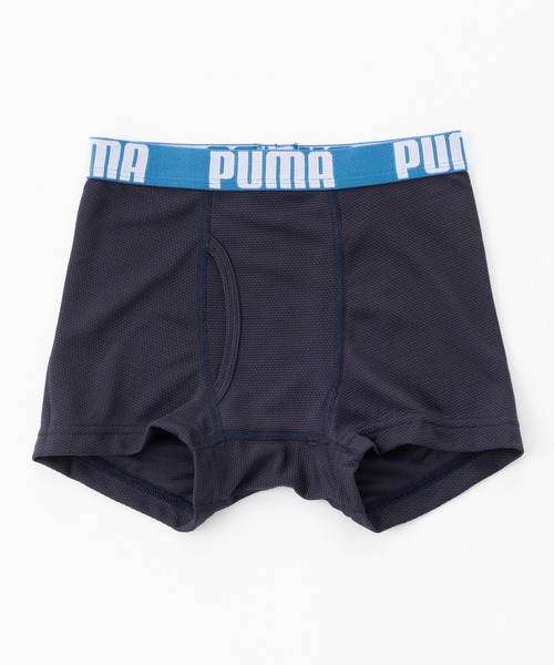 PUMA プーマ ボクサーパンツ 2枚組 メッシュ 前開き アンダーウェア