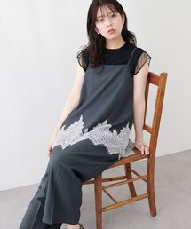 natural couture | 〈osono〉レイヤード風サロペ(サロペット/オーバーオール)