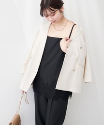 natural couture | 〈osono〉レイヤード風サロペ(サロペット/オーバーオール)