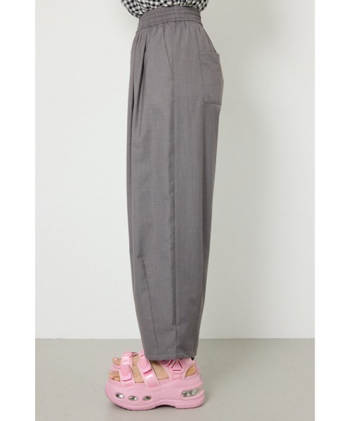 RODEO CROWNS WIDE BOWL（ロデオクラウンズワイドボウル）の「コクーンタックパンツ（スラックス・レディース・グレー/ブラック/ブラウン・SMALL/MEDIUM）」の22枚目の写真