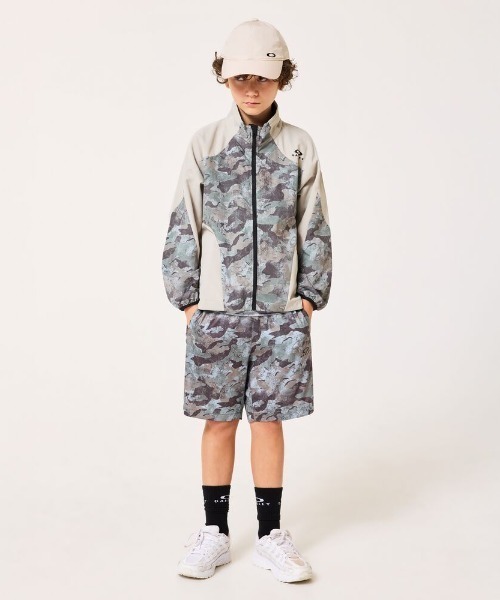 OAKLEY(オークリー)の「オークリー YTR CLOTH JKT 11.0(ナイロンジャケット・キッズ・ブラック/ブラウン/ホワイト・130cm/140cm/150cm/160cm)」の11枚目の写真