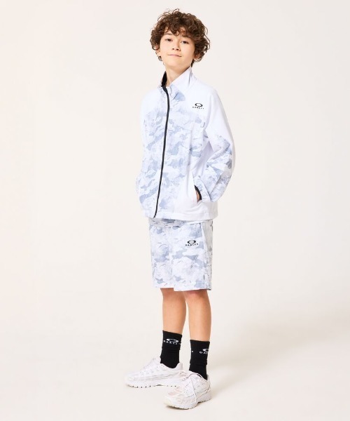 OAKLEY(オークリー)の「オークリー YTR CLOTH JKT 11.0(ナイロンジャケット・キッズ・ブラック/ブラウン/ホワイト・130cm/140cm/150cm/160cm)」の16枚目の写真