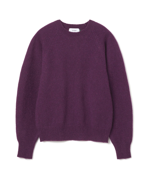 KNITTED(ニッティド)の「シェギドック ウール100% ラウンドニット PURPLE(ニット/セーター・レディース・その他・MEDIUM/LARGE/X-LARGE)」の12枚目の写真