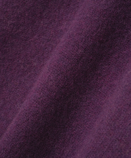 KNITTED(ニッティド)の「シェギドック ウール100% ラウンドニット PURPLE(ニット/セーター・レディース・その他・MEDIUM/LARGE/X-LARGE)」の16枚目の写真