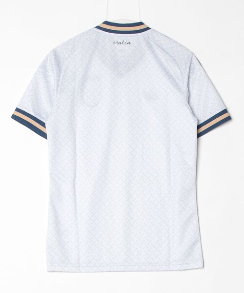 adidas（アディダス）の「イタリア代表 26 アウェイ レプリカ ユニフォーム / ジャージ / アディダス adidas（Tシャツ/カットソー・メンズ・ブルー・XX-LARGE/XXX-LARGE/LARGE/MEDIUM/SMALL/X-LARGE）」の7枚目の写真