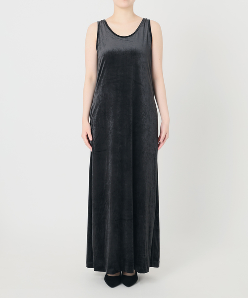 IENA LA BOUCLE（イエナラブークル）の「IENA LA BOUCLE トリアセベロアタンクワンピース（ワンピース・レディース・ホワイト/ブラック・38/36）」の14枚目の写真