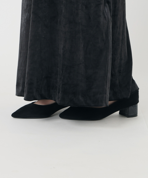 IENA LA BOUCLE（イエナラブークル）の「IENA LA BOUCLE トリアセベロアタンクワンピース（ワンピース・レディース・ホワイト/ブラック・38/36）」の20枚目の写真