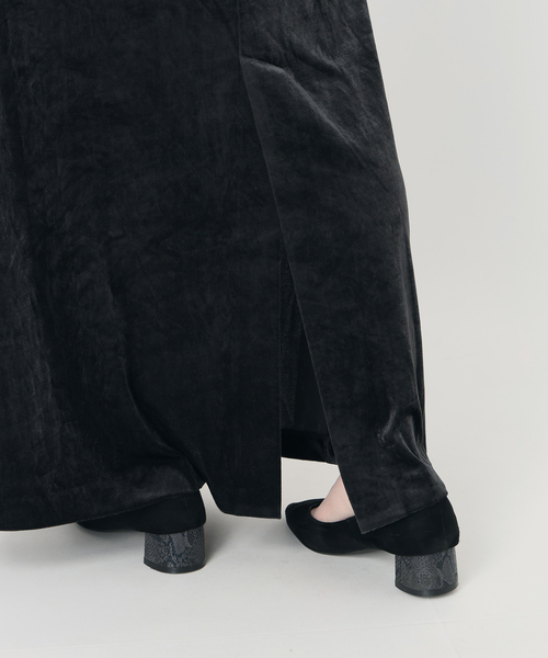 IENA LA BOUCLE（イエナラブークル）の「IENA LA BOUCLE トリアセベロアタンクワンピース（ワンピース・レディース・ホワイト/ブラック・38/36）」の21枚目の写真