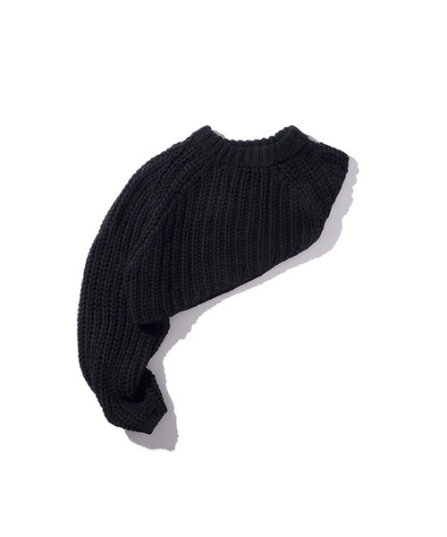 GOAT ESSENCE(ゴートエッセンス)の「SHOULDER KNIT SWEATER(ニット/セーター・メンズ・レッド/ブラック/グレー・FREE)」の5枚目の写真