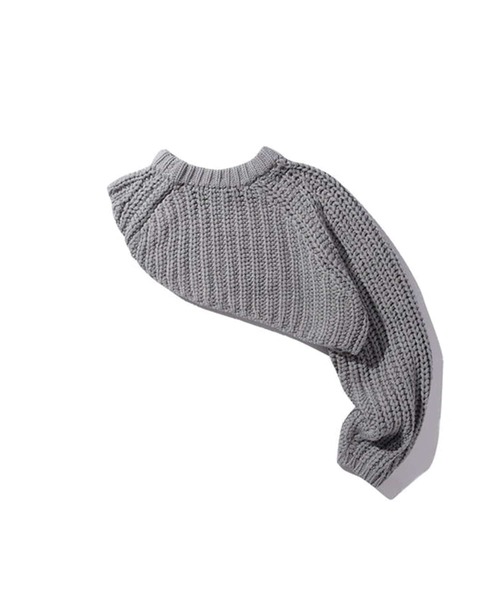 GOAT ESSENCE(ゴートエッセンス)の「SHOULDER KNIT SWEATER(ニット/セーター・メンズ・レッド/ブラック/グレー・FREE)」の6枚目の写真