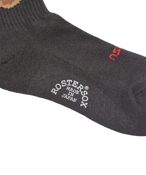 ROSTER SOX（ロスターソックス）の「(ROSTER SOX)TEAM BEAR（ソックス/靴下・レディース・ブラック/ホワイト・ONE SIZE）」の11枚目の写真