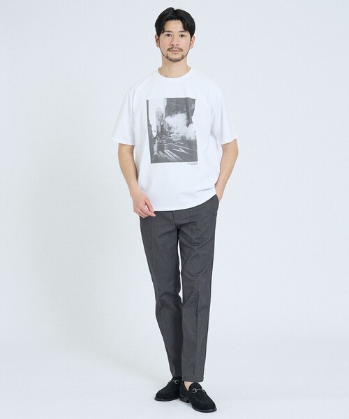 ABAHOUSE GRAY（アバハウスグレイ）の「【CITY PHOTO】 半袖Tシャツ（Tシャツ/カットソー・メンズ・その他1/その他3/その他2・46/48）」の4枚目の写真
