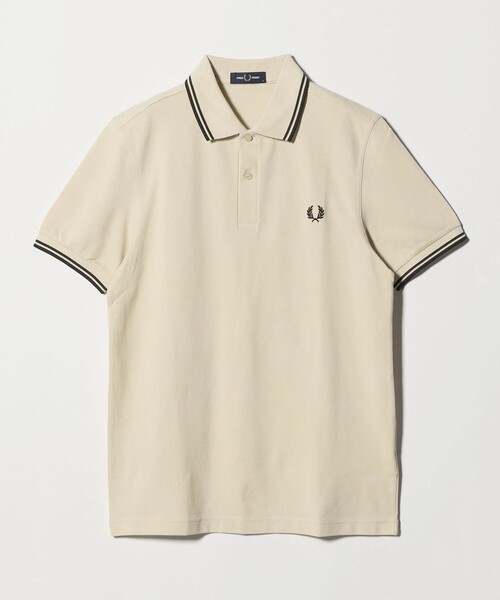 FRED PERRY(フレッドペリー)の「<FRED PERRY>ツインティップ ポロシャツ(Tシャツ/カットソー・メンズ・オフホワイト/ナチュラル/ブラック/オリーブ/ワイン/ケリーグリーン/ネイビー/ダークグレー/その他2/その他1・M/L/XL)」の10枚目の写真