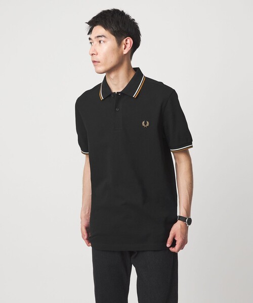 FRED PERRY(フレッドペリー)の「<FRED PERRY>ツインティップ ポロシャツ(Tシャツ/カットソー・メンズ・オフホワイト/ナチュラル/ブラック/オリーブ/ワイン/ケリーグリーン/ネイビー/ダークグレー/その他2/その他1・M/L/XL)」の16枚目の写真