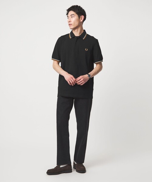 FRED PERRY(フレッドペリー)の「<FRED PERRY>ツインティップ ポロシャツ(Tシャツ/カットソー・メンズ・オフホワイト/ナチュラル/ブラック/オリーブ/ワイン/ケリーグリーン/ネイビー/ダークグレー/その他2/その他1・M/L/XL)」の17枚目の写真