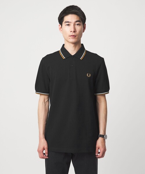 FRED PERRY(フレッドペリー)の「<FRED PERRY>ツインティップ ポロシャツ(Tシャツ/カットソー・メンズ・オフホワイト/ナチュラル/ブラック/オリーブ/ワイン/ケリーグリーン/ネイビー/ダークグレー/その他2/その他1・M/L/XL)」の20枚目の写真
