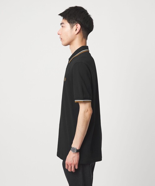 FRED PERRY(フレッドペリー)の「<FRED PERRY>ツインティップ ポロシャツ(Tシャツ/カットソー・メンズ・オフホワイト/ナチュラル/ブラック/オリーブ/ワイン/ケリーグリーン/ネイビー/ダークグレー/その他2/その他1・M/L/XL)」の21枚目の写真