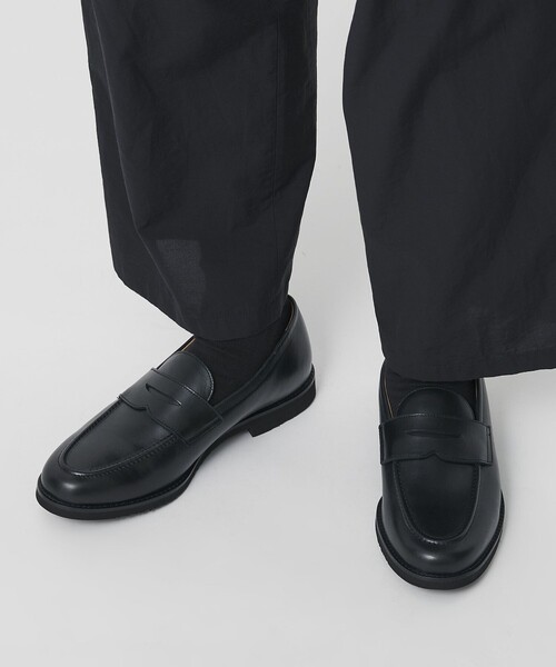 BEAUTY&YOUTH UNITED ARROWS（ビューティーアンドユースユナイテッドアローズ）の「“all time shoes” スリム ローファー V2（ローファー・メンズ・ブラック・7/9h/8h/6h/7h/9/8）」の2枚目の写真