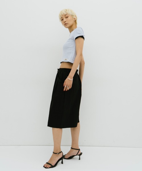 HANNE（アン）の「アイレットコンパクトTEE（Tシャツ/カットソー・レディース・レッド/ホワイト・FREE）」の20枚目の写真