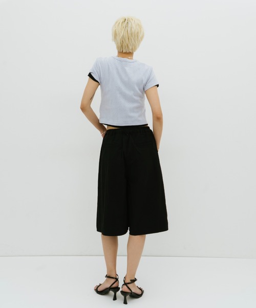 HANNE（アン）の「アイレットコンパクトTEE（Tシャツ/カットソー・レディース・レッド/ホワイト・FREE）」の21枚目の写真