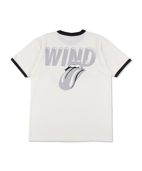 WIND AND SEA（ウィンダンシー）の「THE ROLLING STONES x WDS RINGER TEE（Tシャツ/カットソー・メンズ・ホワイト・X-LARGE/LARGE）」の2枚目の写真
