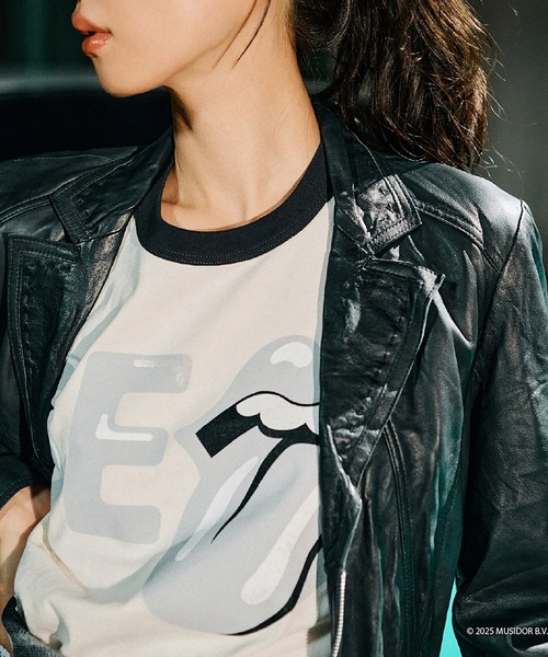 WIND AND SEA（ウィンダンシー）の「THE ROLLING STONES x WDS RINGER TEE（Tシャツ/カットソー・メンズ・ホワイト・X-LARGE/LARGE）」の3枚目の写真