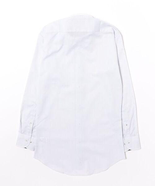 TOKYO SHIRTS(トウキョウシャツ)の「【吸水速乾】 形態安定ノンアイロン ボタンダウン 長袖ビジネスワイシャツ(ビジネスシャツ・メンズ・グレー・首回り39cm-裄丈80cm/首回り39cm-裄丈84cm/首回り41cm-裄丈82cm/首回り41cm-裄丈86cm/首回り42cm-裄丈82cm/首回り42cm-裄丈86cm/首回り43cm-裄丈82cm/首回り43cm-裄丈86cm/首回り37cm-裄丈80cm/首回り37cm-裄丈84cm)」の7枚目の写真