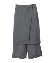 CURRENTAGE（カレンテージ）の「【CURRENTAGE/カレンテージ】Layered pants（その他パンツ）」