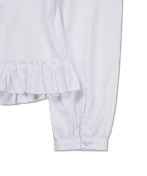 MICHIKO LONDON(ミチコ ロンドン)の「ピンタックフリルブラウスホワイト(シャツ/ブラウス・レディース・その他・SMALL/MEDIUM)」の4枚目の写真