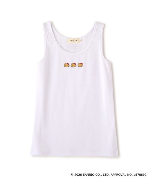 AVIREX(アヴィレックス)の「《AVIREX×HELLO KITTY》TANK TOP(タンクトップ・レディース・ブラック/オフホワイト・S/M)」の21枚目の写真