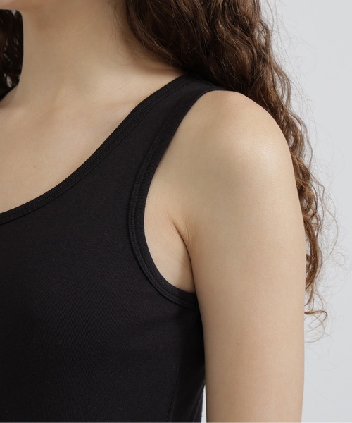 AVIREX(アヴィレックス)の「《AVIREX×HELLO KITTY》TANK TOP(タンクトップ・レディース・ブラック/オフホワイト・S/M)」の4枚目の写真