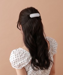tiny tiny（ティニーティニー）の「ストーンバレッタ[tiny tiny(ティニーティニー)]（バレッタ/ヘアクリップ）」