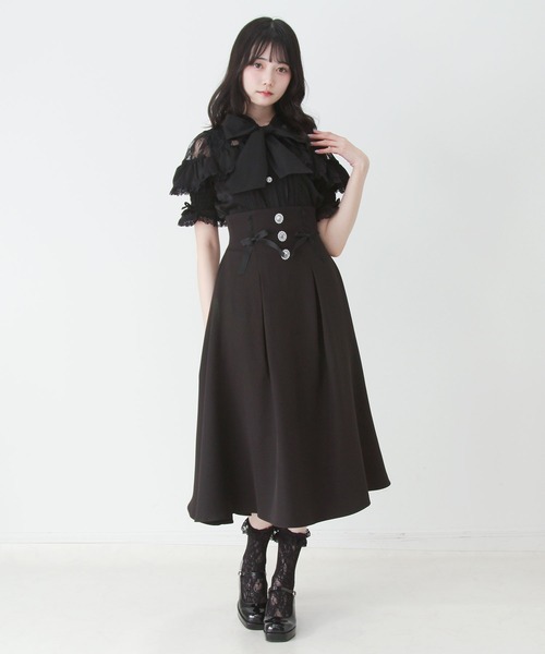 DearMyLove(ディアマイラブ)の「上品レースフリルボウタイリボンブラウス(シャツ/ブラウス・レディース・ホワイト/ブラック/ブルーグレー・MEDIUM/3L/LARGE)」の17枚目の写真