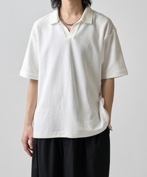 Lui's | 鹿の子S/Sスキッパーポロ(Tシャツ/カットソー)