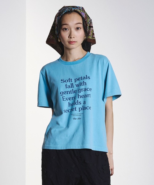 ROSE BUD(ローズバッド)の「ASSORTED LOGO TEE(Tシャツ/カットソー・レディース・ブラウン/ライトブルー/オフホワイト/イエロー・ONE SIZE)」の20枚目の写真