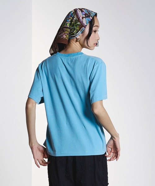 ROSE BUD(ローズバッド)の「ASSORTED LOGO TEE(Tシャツ/カットソー・レディース・ブラウン/ライトブルー/オフホワイト/イエロー・ONE SIZE)」の18枚目の写真