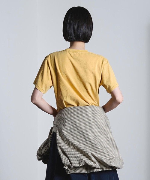 ROSE BUD(ローズバッド)の「ASSORTED LOGO TEE(Tシャツ/カットソー・レディース・ブラウン/ライトブルー/オフホワイト/イエロー・ONE SIZE)」の11枚目の写真
