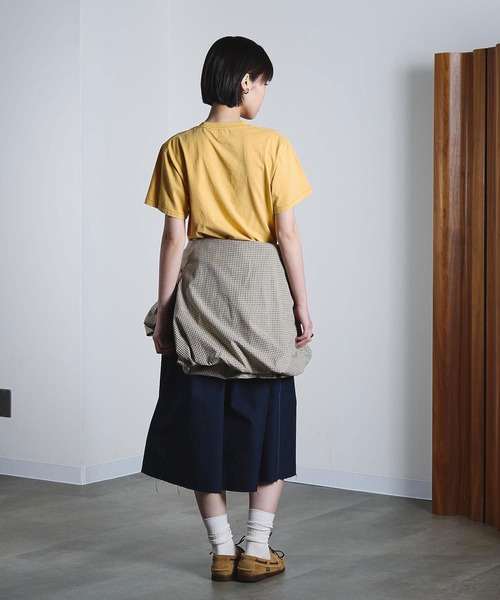 ROSE BUD(ローズバッド)の「ASSORTED LOGO TEE(Tシャツ/カットソー・レディース・ブラウン/ライトブルー/オフホワイト/イエロー・ONE SIZE)」の7枚目の写真