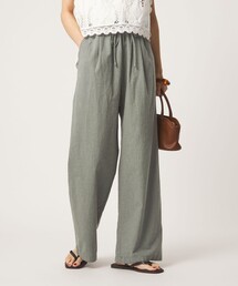 green label relaxing | ［size SHORT/TALLあり］BREEZE LINEN ブリーズリネン ワイド パンツ(その他パンツ)