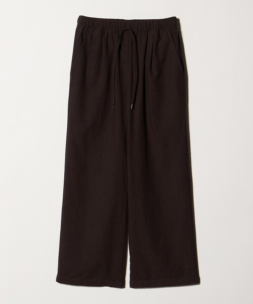 green label relaxing（グリーンレーベルリラクシング）の「［size SHORT/TALLあり］BREEZE LINEN ブリーズリネン ワイド パンツ（その他パンツ・レディース・ダークブラウン/ブラック/オリーブ・38/36/TALL/34/40/SHORT/42/44）」の19枚目の写真
