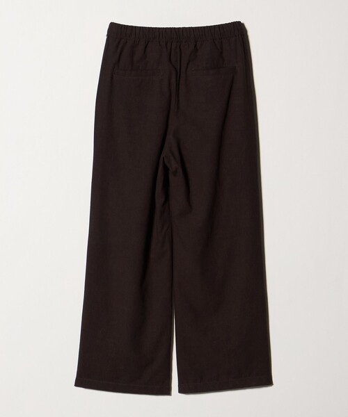 green label relaxing（グリーンレーベルリラクシング）の「［size SHORT/TALLあり］BREEZE LINEN ブリーズリネン ワイド パンツ（その他パンツ・レディース・ダークブラウン/ブラック/オリーブ・38/36/TALL/34/40/SHORT/42/44）」の20枚目の写真