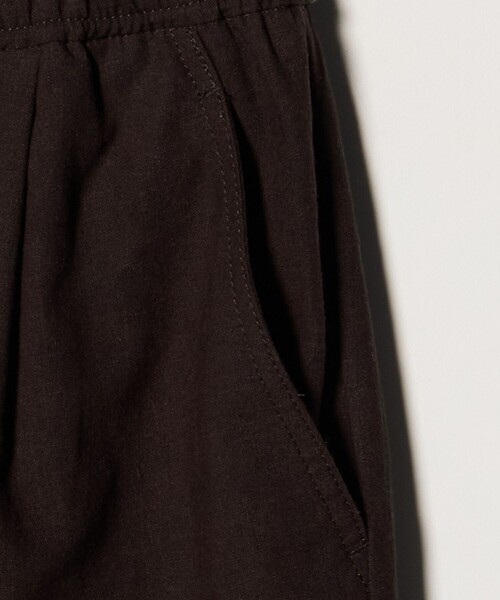 green label relaxing（グリーンレーベルリラクシング）の「［size SHORT/TALLあり］BREEZE LINEN ブリーズリネン ワイド パンツ（その他パンツ・レディース・ダークブラウン/ブラック/オリーブ・38/36/TALL/34/40/SHORT/42/44）」の22枚目の写真