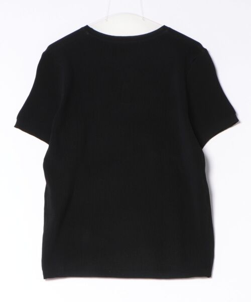 STYLE NUMBER(スタイルナンバー)の「【 STYLE NUMBER / スタイルナンバー 】 ワッフル編み ヘンリーネック 半袖 Tシャツ(Tシャツ/カットソー・メンズ・ホワイト/ブラック・LARGE/X-LARGE/XX-LARGE/MEDIUM)」の7枚目の写真