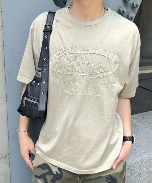 B.R.U(ブル)の「TCRピグメント加工シャツ(Tシャツ/カットソー・メンズ・A/C/B/F/E/D・FREE)」の4枚目の写真