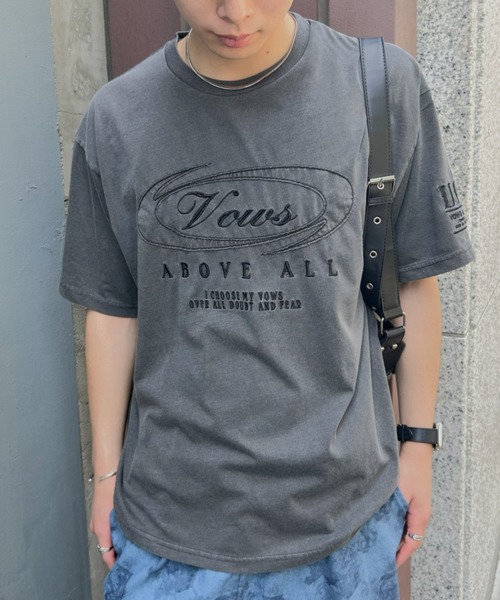 B.R.U(ブル)の「TCRピグメント加工シャツ(Tシャツ/カットソー・メンズ・A/C/B/F/E/D・FREE)」の6枚目の写真